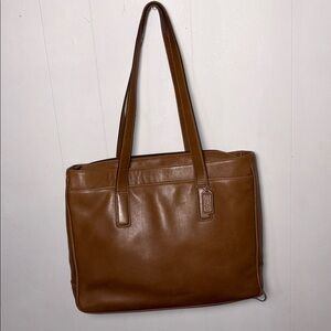 COACH 5209 Laptop Large Tan Tote Bag